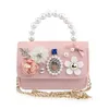 2021 Mini digner flor perla bolso de playa con cuentas bolsos de mano de lujo para mujer bolso de mujer bolso cruzado