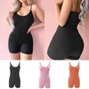 Solid Knitted Sport Jumpsuits Romper Playsuit For Women Summer Sexy Jumpsuit Streetwear Sleeveless Skinny Bodycon Women's & Rompers