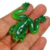 Mezclar colores 3D Ojo Silicona artificial Soft Frog Lure Lake River Bagfish Cebo con ganchos