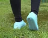 비옷 신발 커버 실리콘 젤 방수 비 신발은 재사용 가능한 고무 탄성 오버 슈를 다루고 미끄럼 방지 유니섹스 내마모성 재활용 가능