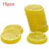 Dekorative Blüten Kränze 15 künstliche Fruchtscheiben Orange Lime Requisite Display Lifelicy Decor misst jeweils 5 cm Durchmesser7668148