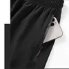 Pantalones cortos de verano para hombres Pantalones de seda de hielo Pantalones ultrafinos cómodos y delgados deportivos transpirables sueltos microelásticos 7xl 210714