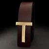 High quality designer belts men fashion T letter luxury famous brand genuine leather belt jeans formal Cowskin black Waist Strap H1025