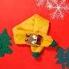 スカーフ子供クリスマス冬漫画鐘のスカーフぬいぐるみ襟の模倣年男の子と女の子の箱の贈り物