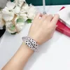 Panthere Bangle Diamonds 18 K Gold Never Fave Fade Replica Jewelry Top جودة فاخرة العلامة التجارية الفاخرة اثنين