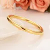 4 Pieces Assemble Whole Fashion Glaze Bangle Jewelry 18 K Fine GF Gold Dubai Bracelet Africa Arab Items solid 66MM5604137