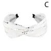 Sequin Knot Headband Hair Hoop Band Cross Wide Tie Hair Diamond Boutique Accessories Hairband For Woemn Sequin Headband