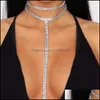 Beaded Halsband hängsmycken som säljer Rhinestone Choker Crystal Gem Luxury Chokers krage chocker chunky y halsband kvinnliga tillbehör