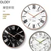 Wall Clocks Nordic Large Clock Modern Design Silent Creative Rose Gold Home Decor Living Room Bedroom Kitchen Watch