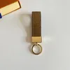 Fashion Designer Keychain Car Handmade Leather Keychains Men Women Bag Key Buckle Pendant Accessories