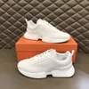 23F/W Drift Men Sneakers Shoes White Black Grey Calfskin Nappa Leather Trainers Technical Light Sole Athletic Couple Runner Sports EU38-46 With Box