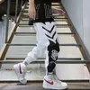 2021 Streetwear Hip Hop Joggers Broek Mannen Losse Harem Broek enkel Lengte Broek Sport Casual Sweatpants White Techwear M-2XL X0723