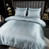 İskandinav Katı Renk Yatak Seti Tek Kral Kraliçe Yatak Örtüsü 220x240 Nevresim Set Yatak çarşafları Yorgan Kapak Hiçbir çarşaf