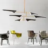 Postmoderne Créatif Individuel Salon Lampe Style Industriel Simple Hall Restaurant Nordique Designer Chambre Lustre Suspension Lampes