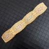 RLOPAY MAROCCO Дизайнерские ремни Полный горный хрусталь Арабский шикарный корпус Ювелирные изделия для женщин Мода Свадебная евремея цепь талии