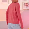 Mulher camisola casaco mulher mulher cardigã feminino outono vestuário 2021 manga longa top meninas roupas moda suéteres Novo