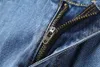 Luxe designer herenjeans zomer dun ontwerp denim patroon broek katoen vintage mode slanke pijpen 21SS nieuwste lijst in licht Eashed2340