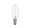 Светодиодные лампочки накалины Dimmable AC185-265V C35 свеча 2W 4W 6W E14 светло-чистое стекло 2700K 6000K для хрустальных люстр подвеска