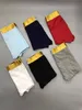 Erkek İç Çamaşırı Boxer Erkekler Katı Renkli Mektup Baskı Külot Rahat Aşınma Baskı Kısa Pantolon