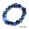 7 Chakra Yoga Bracelet Perlé Irrégulier Onyx Bracelet En Pierre Naturelle Pour Les Femmes Énergie Bracelet Bracelets Bijoux Cadeau