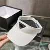 wholesale-Letter Empty Top Cap Casual Summer Visor Sun mens designers Hat Sports women Golf Tennis Outdoor Beach Headband Snapback Baseball