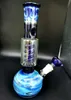 14mm Femelle Narguilés Coloré Bong Scientifique Narguilé Tuyaux Avec Glace 18,8mm Mini Verre Eau Bongs Recycler Bécher