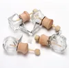 Car Perfume Bottle Clip For Essential Oils Air Freshener Fragrance Airs Vent Outlet Empty Glass Bottles GGA5105