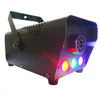 LED Stage Fog Machine Fast Delivery Disco Colorful Smoke Machines Mini Remote Fogger Ejector Dj Christmas Party