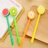 Fruit Ballpoint Pens Creative watermelon Gel Ballpoints Pen Fruits Vegetable Shape 4 Colors