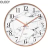 Wall Clocks Nordic Large Clock Modern Design Silent Creative Rose Gold Home Decor Living Room Bedroom Kitchen Watch