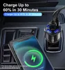 5 портов USB CAR Charge 15A быстрая зарядка для iPhone 13 Samsung Xiaomi Redmi Huawei Adapter Adapter на автомобиле