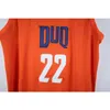 Nikivip REAL PICTURES orange DUQ22 BUCKLEY Retro Basketball Jersey Men's Stitched Custom Any Number Name Jerseys SHIRTS