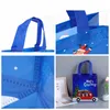 Weihnachten Nicht gewebte Handtasche Sack Santa Claus Candy Geschenktüte Schneemann Elch Muster Geschenke Säcke Haushalt Handtaschen Einkaufstaschen BH5186 Tyj