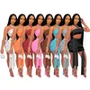 Été deux pièces robe femmes sans bretelles + mini jupe sexy bodycon bind robes mode haute qualité solide femmes vêtements klw6218