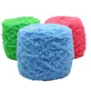 1PC Crochet Wool Warm DIY Hand Yarn Wholesale Natural Supersoft 100G Coral Cashmere Fluffy Hand Knitting 3PLY Knitted Y211129