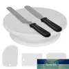 Kit de décoration de gâteaux Accessoires de cuisson Ensemble de plateau tournant Tube de pâtisserie Outil de fondant Cuisine Dessert Fournitures de cuisson Outils Prix d'usine Conception d'experts Qualité Dernières