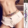 Sexy Belt Waterproof Tattoo Sticker Personality Environmental Protection Garland Waist Paste Paper