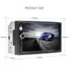 2Din Autoradio 2 Din Auto Multimedia Player Autoradio Android Mirrorlink Stereo MP5 Bluetooth USB FM Kamera