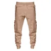 Mäns byxor Vår höst High Street Fashion Cargo Byxor Män Hip Hop Harem Byxor Män Multi Fickor Jogger Sweatpants Man 2021 Y0811