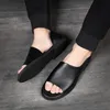 Zomer Heren Sandalen Zachte Leren Sandalen Ademend Antislip Heren Slippers Zapatos Hombre Heren Strand Sandalen