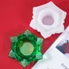 Mumluklar DIY 3D Lotus Tutucu Silikon Kalıp Epoksi Reçine Çiçek Mumlar Craft Dekorasyon Aracı Ev Yapımı