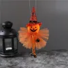 Party Supplies Halloween Dekoration Hängande Pumpa Ghost Witch Cat Doll Pendant Horror House Bar Ornaments XBJK2107