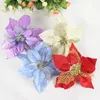 Fleurs de Noël Ornement Boîte cadeau arbre Pendante Décoration Fleur 6 Couleurs 20cm