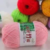 1PC 2pcs lavoro a maglia di bambù filato di cotone fibra di bambù cotone caldo morbido naturale lavoro a maglia uncinetto maglieria filato di lana di alta qualità Y211129