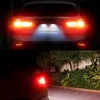 4ピース/ロットスーパーブライトライト1157 BA15D 3030 12SMD LED電球カーターン信号ライトオートブレーキランプTaillights12V