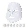 LED FACIAL MASK 7 Färglampor LED Light Therapy Photon PDT Mask Skin Föryngring Skönhetsenhet