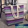 Nationella tullar Canvas Axel Tote New Korean Style Fashionable Women's Large Capacity Simple Public Handbag Shopping Bag