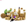 30g 50g Natural Wooden Shatter-Resistant Makeup Storage Empty Box Jars Refillable Bottles Cosmetic Containergoods