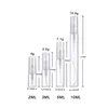 2 ミリリットル 3 ミリリットル 5 ミリリットル 10 ミリリットルプラスチック/ガラスミストスプレー香水瓶小型香水アトマイザー詰め替えサンプルバイアルエッセンシャルオイル旅行ポータブルメイクツール