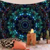 Indian Mandala Tapestry Muur Opknoping Sandy Beach Handdoek Deken Camping Tent Reis Matras Boheemse Slaapplaten Tapestries 210609